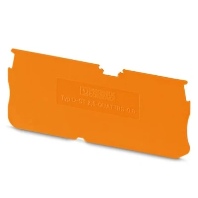 Afbeelding van Afsluitdeksel 3030513 D ST 2,5 QUATTRO 0,8 OG Phoenix Contact Inhoud: 50 stuk(s)