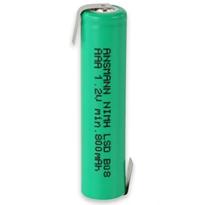 Afbeelding van Ansmann AAA 800mAh LSD met soldeerlippen