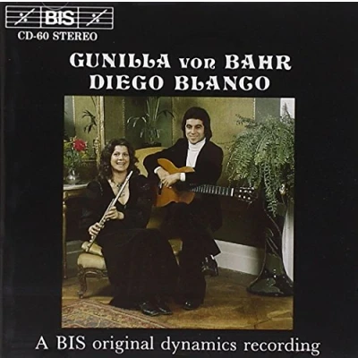 Afbeelding van Gunilla von Bahr &amp; Diego Blanco Concertino For Flute And Guitar (CD)