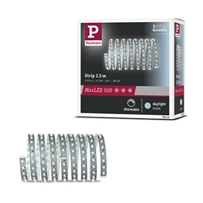 Afbeelding van Paulmann MaxLED 500 70828 LED strip uitbreidingsset Met connector (male) 24 V 2.5 m Daglichtwit 1 stuk(s)