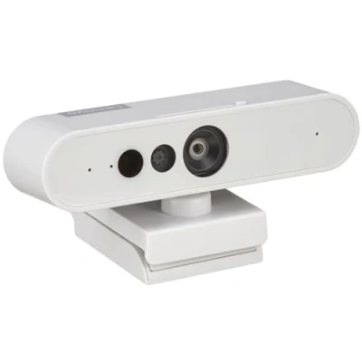 Afbeelding van Lenovo HD 1080p webcam (510 FHD) monitorcamera met 4x digitale zoom, 95 groothoek, 360 rotatie Pan &amp; Tilt desktopcam dubbele microfoons en Windows Hello voor livestreaming conferenties