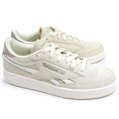 Afbeelding van Reebok Classic CLUB C Revenge Sneakers laag, Dames, Maat: 42, Vintagechalk/chalk/ash Veloursleer