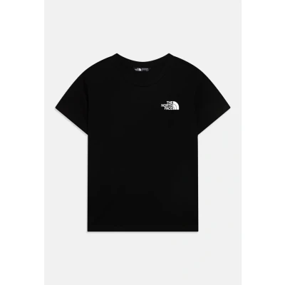 Afbeelding van The North Face Simple DOME Unisex Tshirt print voor kinderen, Maat: 116 119, Black