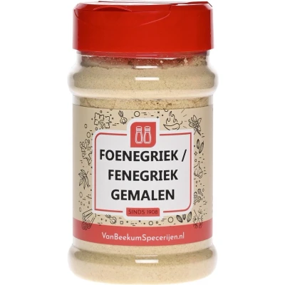 Afbeelding van Van Beekum Specerijen Foenegriek / Fenegriek Gemalen Strooibus 160 gram