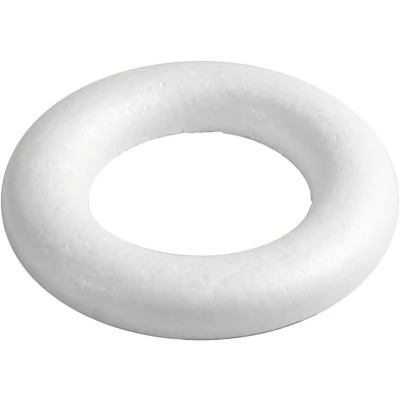 Afbeelding van Creativ Company Styropor Ringen met Platte Achterkant, 30cm