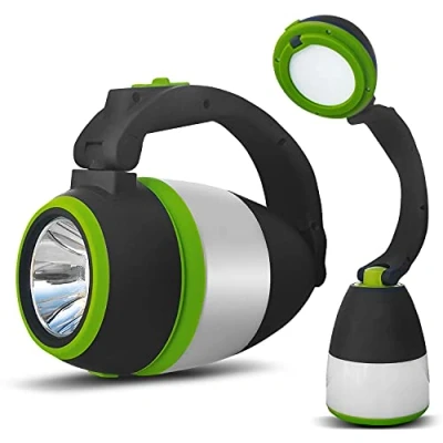 Afbeelding van 3 in 1 LED lamp Campinglamp tafellamp / zaklamp opvouwbaar buiten