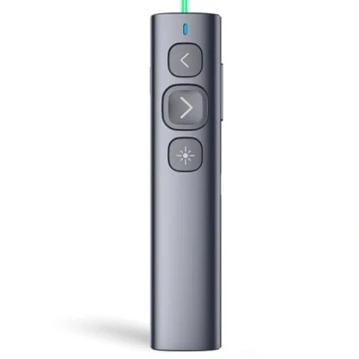 Afbeelding van Norwii N95 presentatie Clicker, PowerPoint Clicker voor afstandsbediening (Groen BLE&amp;USB A&amp;C)