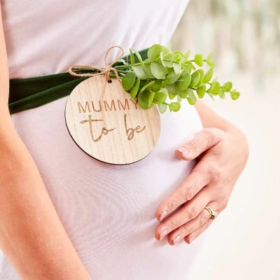 Afbeelding van Ginger Ray Botanical Baby Sjerp Mummy to Be