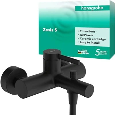 Afbeelding van hansgrohe Zesis S ééngreeps opbouw badmengkraan, 2 verbruikers, 175mm projectie, 74420670