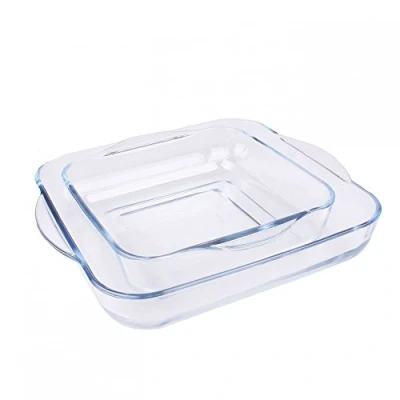 Afbeelding van Set Keukenservies Transparant Borosilicaatglas (2 Onderdelen)