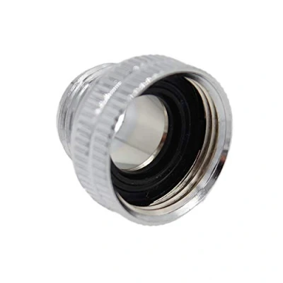 Afbeelding van SpiceFlow Adapterstuk, 1 inch binnendraad, 3/4 buitendraad, chroom/messing, verloopstuk kraanaansluiting