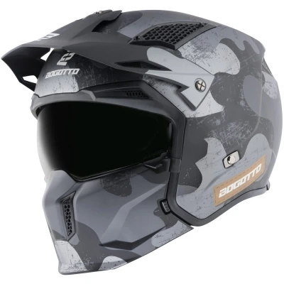 Afbeelding van Bogotto Radic Camo 22.06 Helm, zwart, afmeting XL voor man