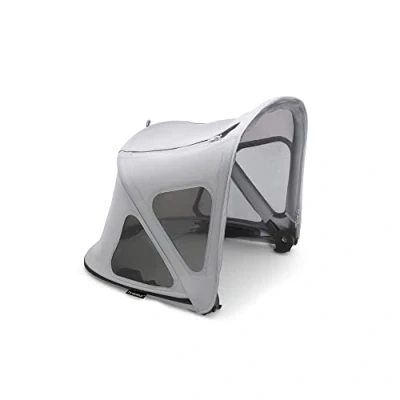 Afbeelding van Bugaboo Fox/Cameleon3/Lynx breezy zonnekap, compatibel met alle Fox kinderwagens, grijs