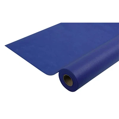 Afbeelding van Pro tafelkleed Ref. R781046I wegwerptafelkleed uit Spunbond rol met 10 m lengte x 1,20 breedte kleur marineblauw materiaal scheurvast, waterafstotend en afwasbaar