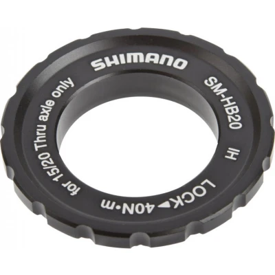 Afbeelding van Shimano Remschijfadapter Center Lock ring voor steekasnaven SM HB20