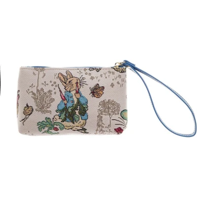 Afbeelding van Polstasje Portemonnee tas Gobelinstof Peter Rabbit Pieter Konijn