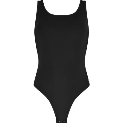 Afbeelding van Bamboo Basics naadloze body Olivia Bodysuit XXL Zwart