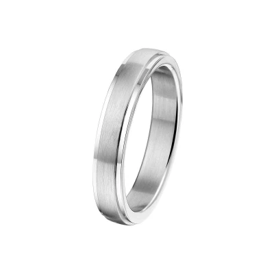 Afbeelding van Lucardi Bangkok Ring silvercoloured, Dames, Maat: 53, Silver coloured
