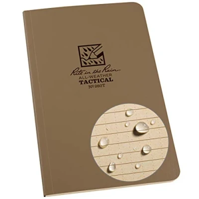 Afbeelding van Rite in the Rain FIELD FLEX BOOK ZIJGEBONDEN TAN COVER (maat 11,9 x 7,25 IN)