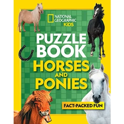 Afbeelding van Puzzle Book Horses and Ponies: Brain Tickling Quizzes, Sudokus, Crosswords Wordsearches
