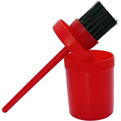 Afbeelding van Hippotonic Hoefkwast met Potje Rood 125ml