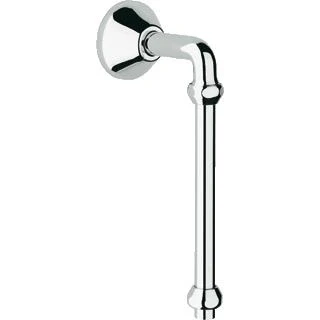 Afbeelding van Grohe afvoerbocht Ø 18 mm 1/2&quot; bu.dr. x 3/4&quot; knel m/rozet chr.