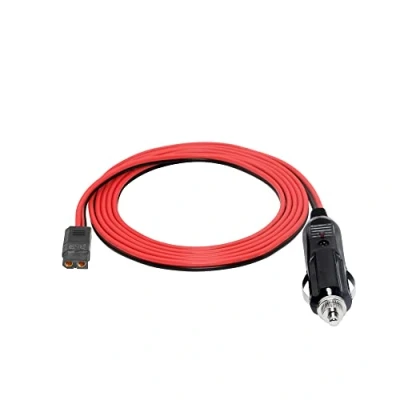 Afbeelding van SinLoon Sigarettenaansteker naar XT60 kabel, 2 m, sigarettenaanstekerkabel mannelijk XT60, voor auto omvormer, bandenpomp, luchtpomp
