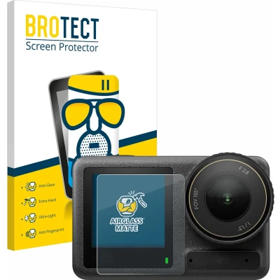 Afbeelding van BROTECT Antireflecterende Glas Screen Protector Mat voor DJI Osmo Action 4 (Display voor) Schermbeschermer [Beschermglas Folie niet Gehard Glas]