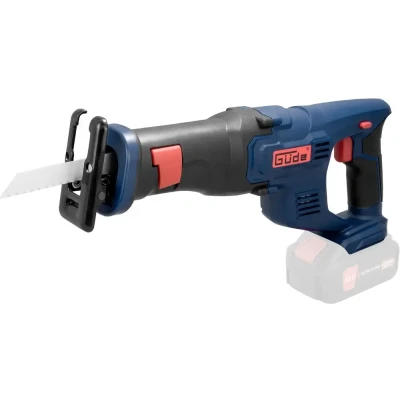 Afbeelding van Güde accu universele reciprozaag USS 18 0 (18 V, max. zaagdiepte hout/staal 115/10 mm, zachte start &amp; snelstop, zaagblad snelwisselsysteem, incl. hout en metaalzaagblad, zonder oplader)