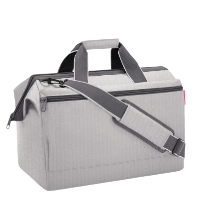 Afbeelding van Reisenthel Allrounder Weekendtas, Dames, Maat: One Size, Herringbone grey