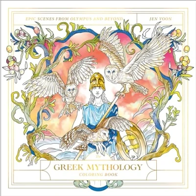 Afbeelding van The Greek Mythology Coloring Book: Epic Scenes from Olympus and Beyond