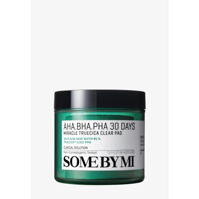 Afbeelding van SOME BY MI Ahabhapha 30 DAYS Miracle Truecica Clear PAD Gezichtsscrub &amp; peeling, Maat: 120 g,