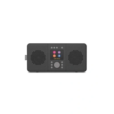 Afbeelding van Pure Elan Connect+ All In One Stereo Internetradio mit DAB und Bluetooth 5 (DAB/DAB+ &amp; UKW radio, internetradio, TFT display, 20 zenderspeakers, muziekstreaming, podcasts), Houtskool