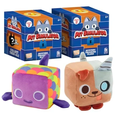 Afbeelding van Roblox Pet Simulator Plush in kleine schatkist Incl. DLC code wave 2