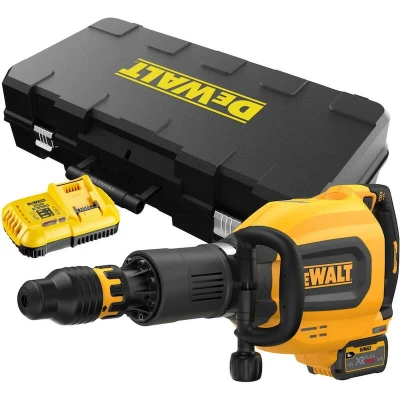Afbeelding van DeWalt DCH911X3 QW Accu Breekhamer XR 54V Flexvolt SDS Max 27J 3x 9,0Ah Accu&quot;;s + lader In TSTAK