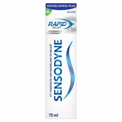 Afbeelding van 3x Sensodyne Tandpasta Rapid Relief Whitening 75 ml