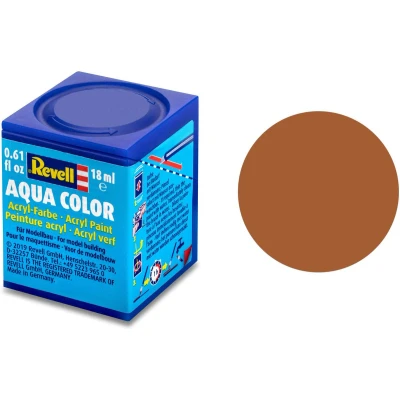 Afbeelding van Bruin Mat Ral 8023 Aqua Color 18 Ml Revell Modelbouwverf Op Waterbasis