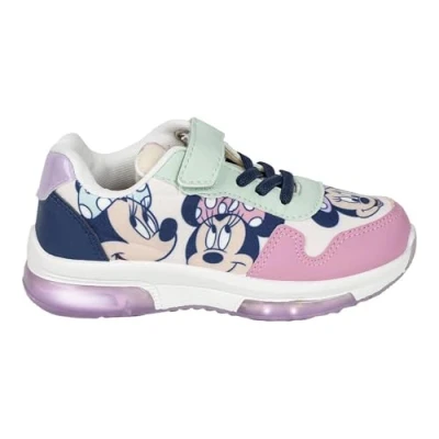 Afbeelding van Sportschoenen met LED Minnie Mouse Roze Schoenmaat 28