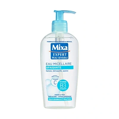 Afbeelding van MIXA Reinigingswater kalmerend voor zeer gevoelige en reactieve huid 200 ml (verpakking kan variëren)
