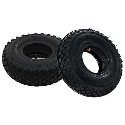 Afbeelding van VidaXL Banden/binnenbanden voor steekwagens 3,00 4 260x85 rubber 2 st