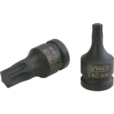 Afbeelding van KS Tools 911.0924 1/2&quot; Bit dopsleutel Torx, kracht, kort T50