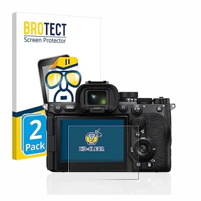 Afbeelding van BROTECT Screenprotector voor Sony Alpha 7R V / a7R Folie Beschermfolie transparant (2 Stuks)