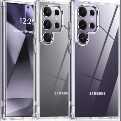 Afbeelding van Samsung Mobeen Clear Cover (Samsung Galaxy S25 Ultra), Smartphonehoes, Transparant