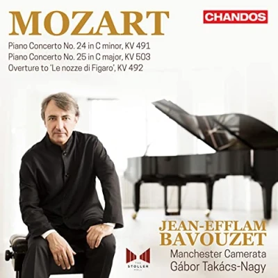 Afbeelding van Jean Efflam Bavouzet, Manchester Camerata, Gábor Takács Nagy Mozart: Piano Concertos Vol. 7 (CD)