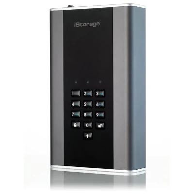 Afbeelding van iStorage diskAshur DT 2, 1 TB, 3.2 Gen (3.1 1), Zwart