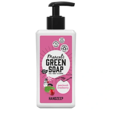 Afbeelding van Marcel&#039;S GR Soap Handzeep patchouli &amp; cranberry 250 ml