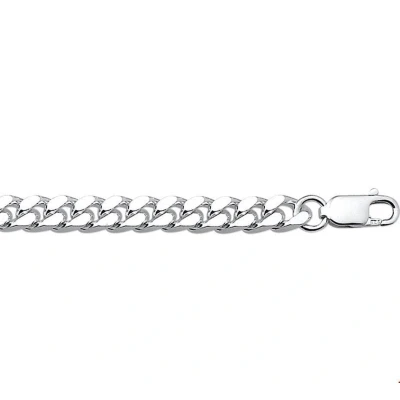 Afbeelding van Zilveren Ketting Geslepen Gourmet 5,5 mm x 50 cm lang