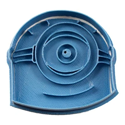 Afbeelding van Cuticuter Minion uitsteekvorm, blauw, 8 x 7 1,5 cm