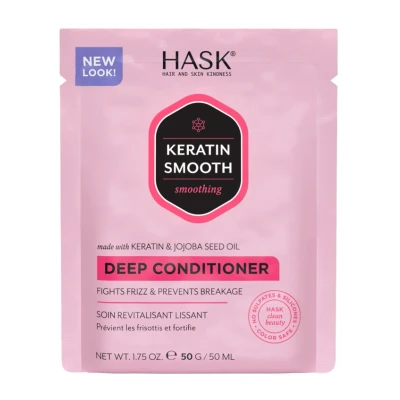 Afbeelding van Hask Keratin protein smoothing deep conditioner 50 ml