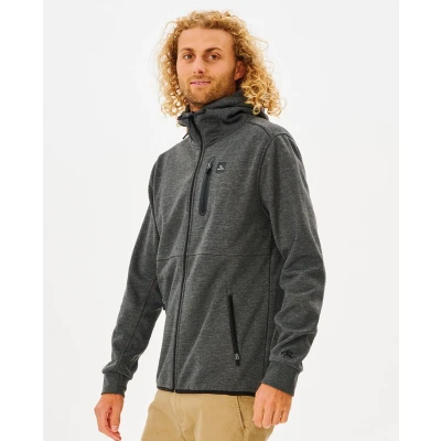 Afbeelding van Rip Curl Anti Series Departed Zip Thr Charcoal Marle